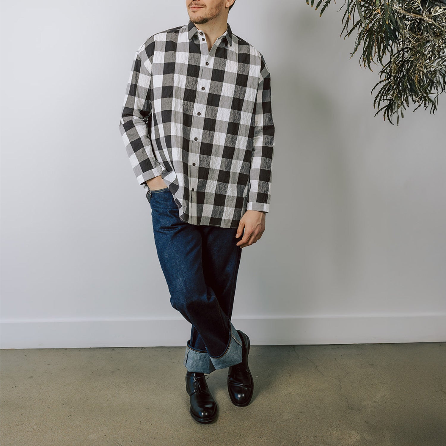 トップス too good THE DRAUGHTSMAN SHIRT M The Draughtsman Shirt – m.DRATTELL